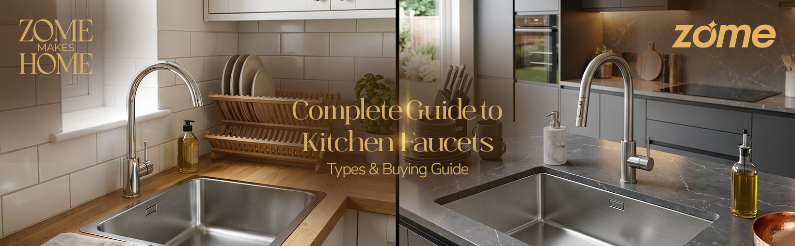 Complete Guide to Kitchen Faucets: Types & Buying Guide