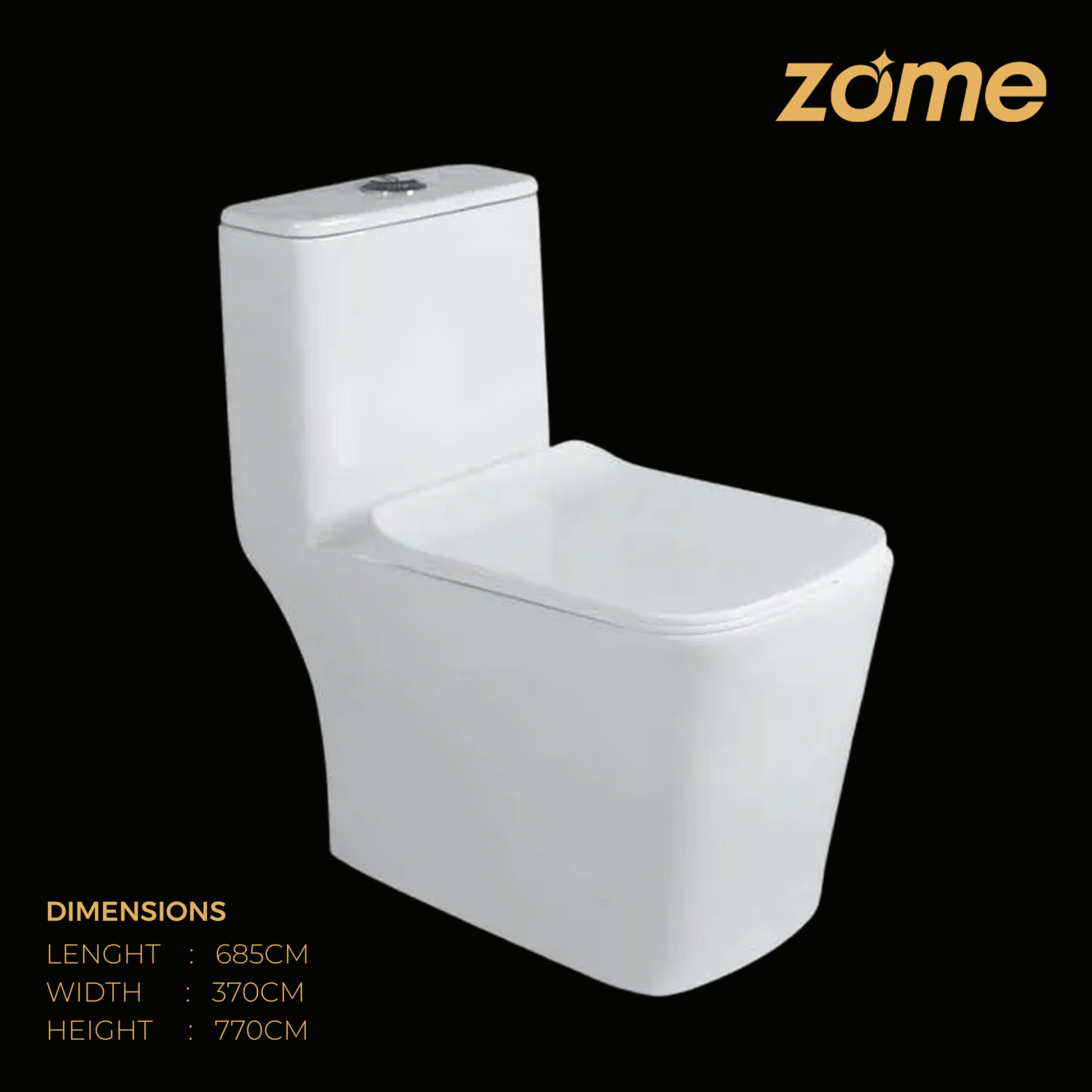 ONE PIECE COMMODE-S1791