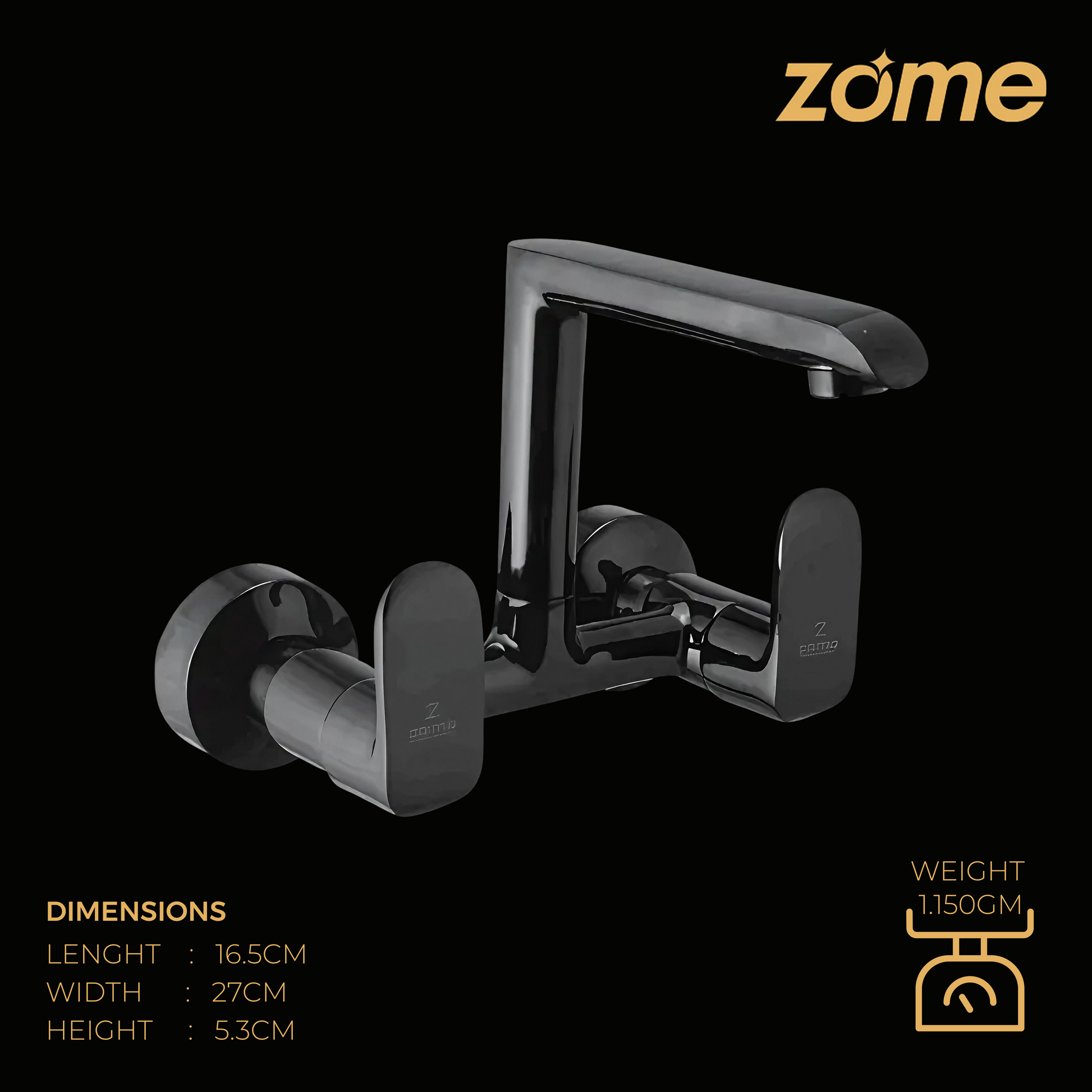 WALL MOUNT MIXER-F0820