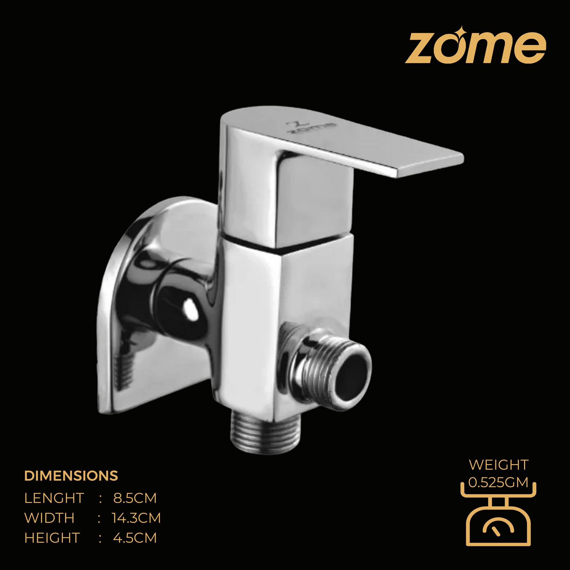 2 WAY ANGLE COCK-F0046