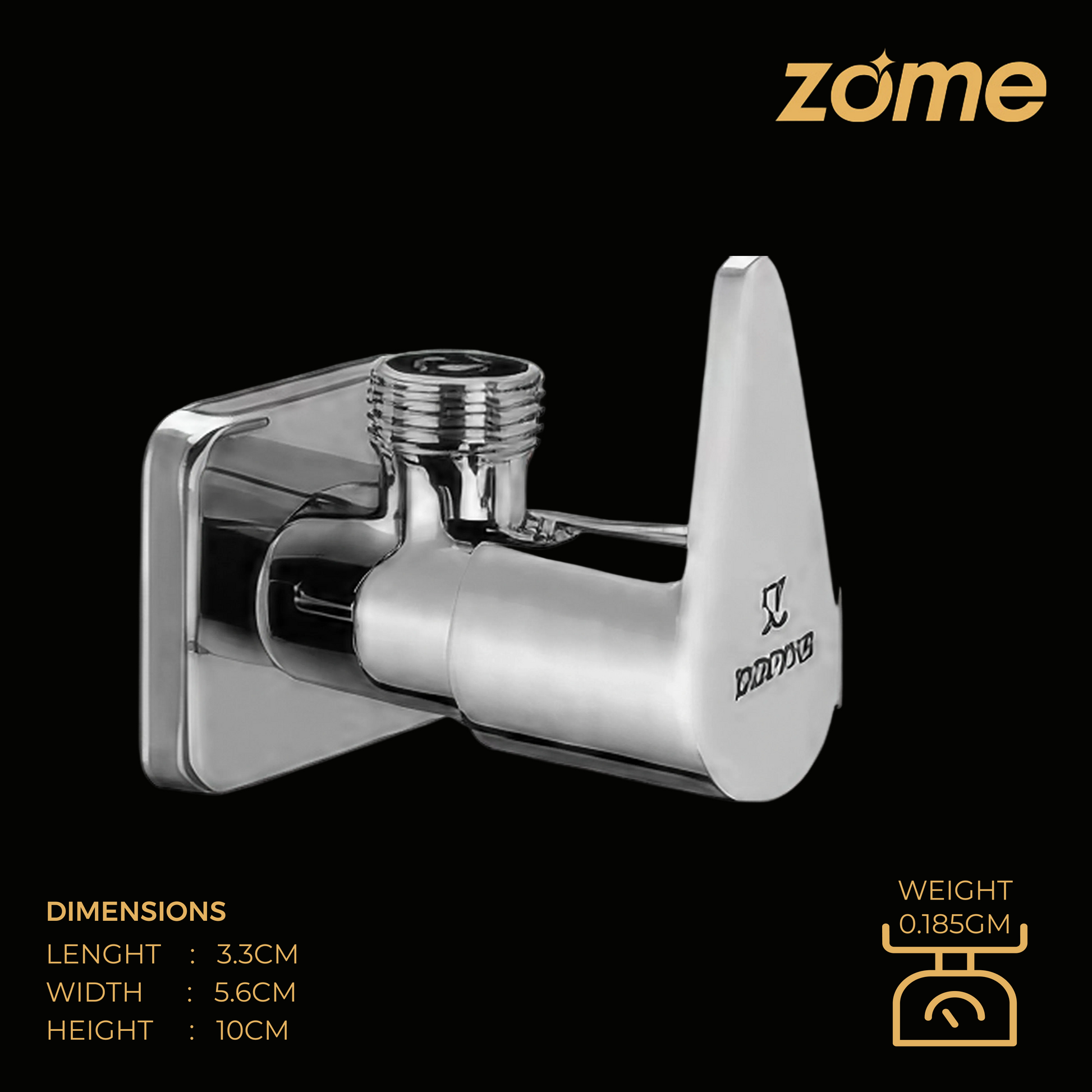 ANGULAR STOP VALVE-F0886