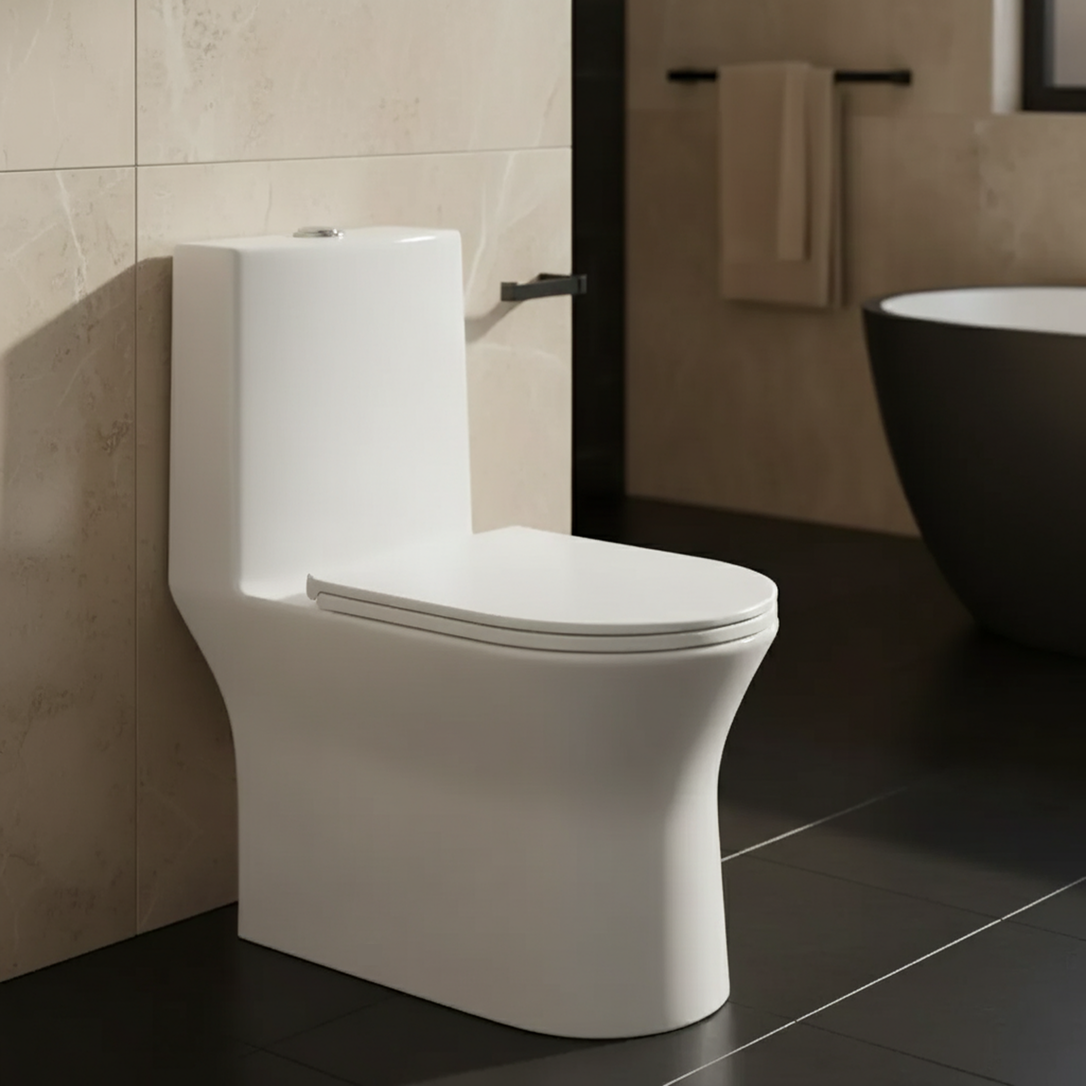 ONE PIECE COMMODE-S0365