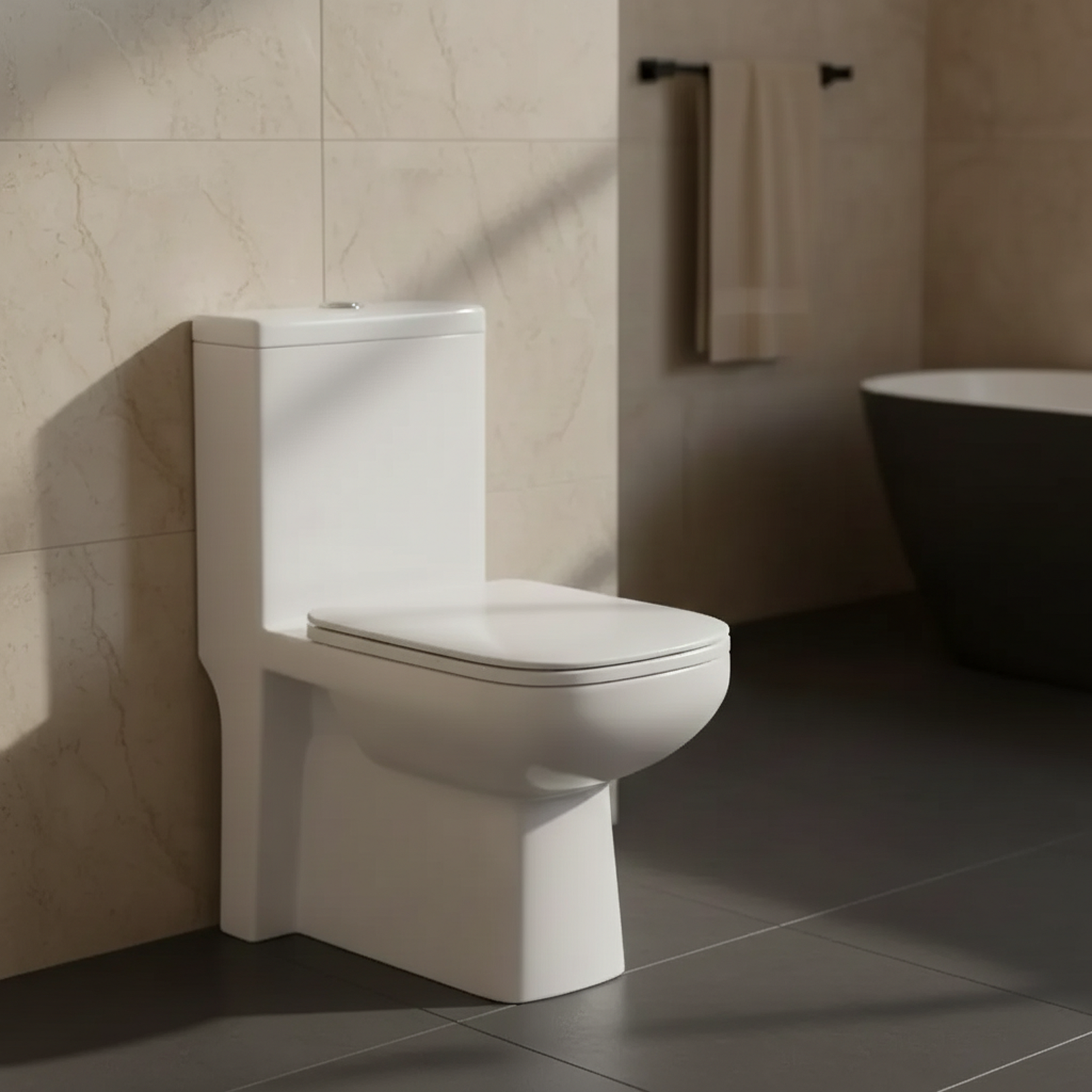 ONE PIECE COMMODE-S0360