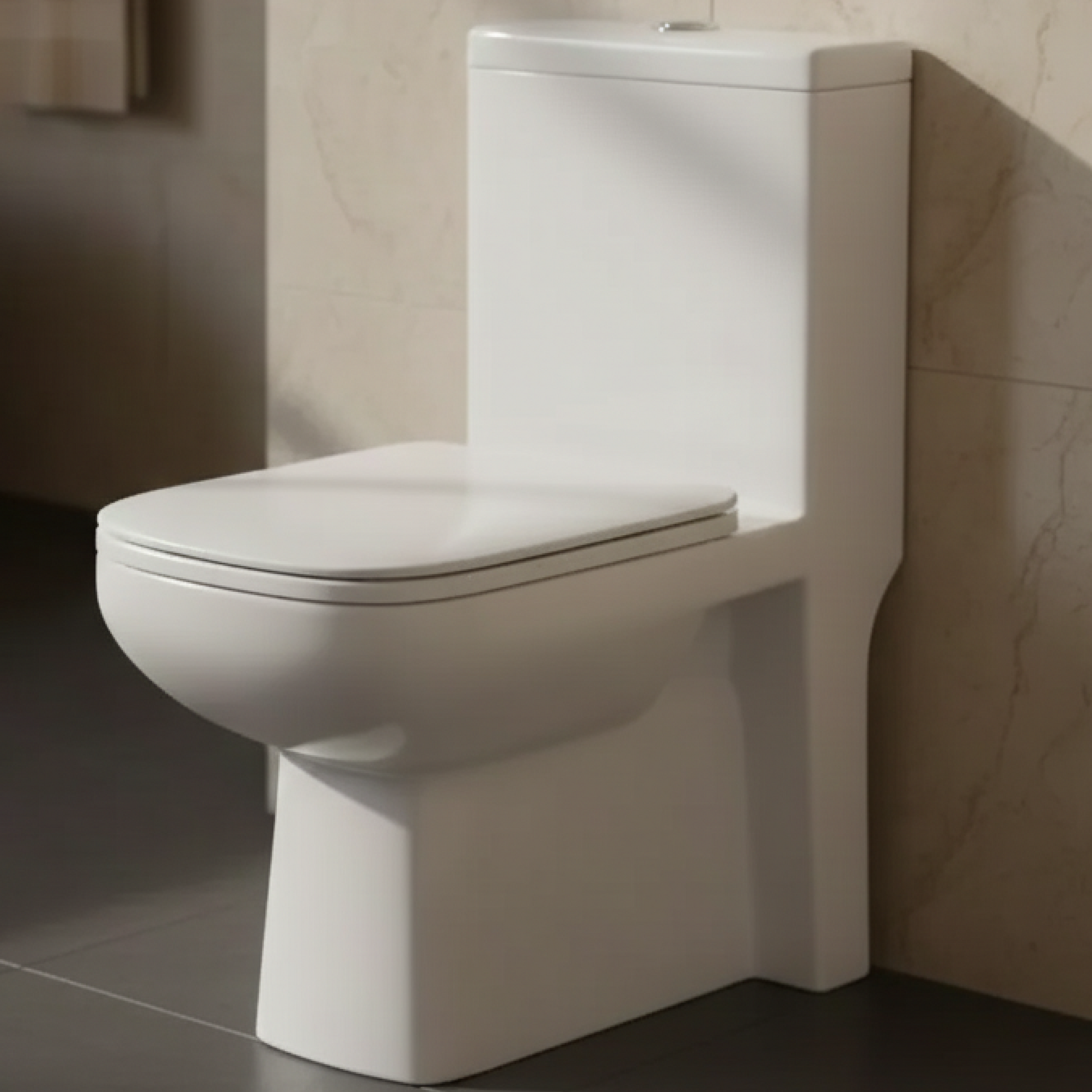 ONE PIECE COMMODE-S0360