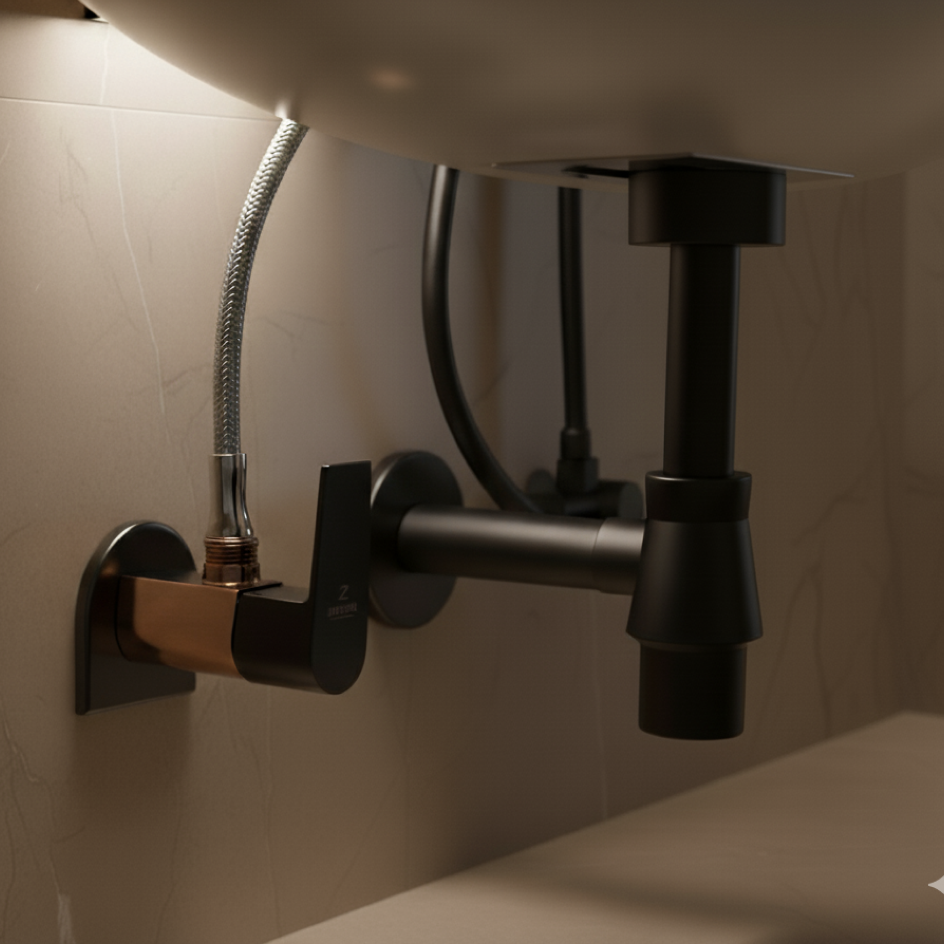 ANGULAR STOP VALVE-F0052