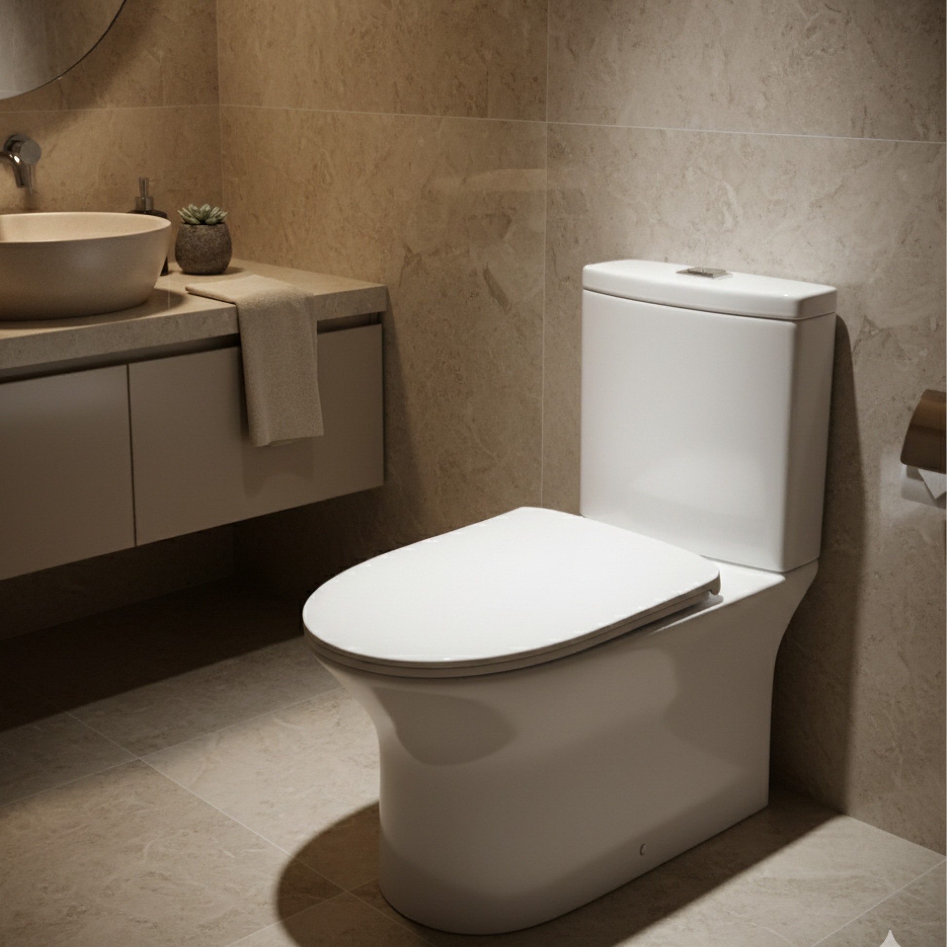 ONE PIECE COMMODE-S0368