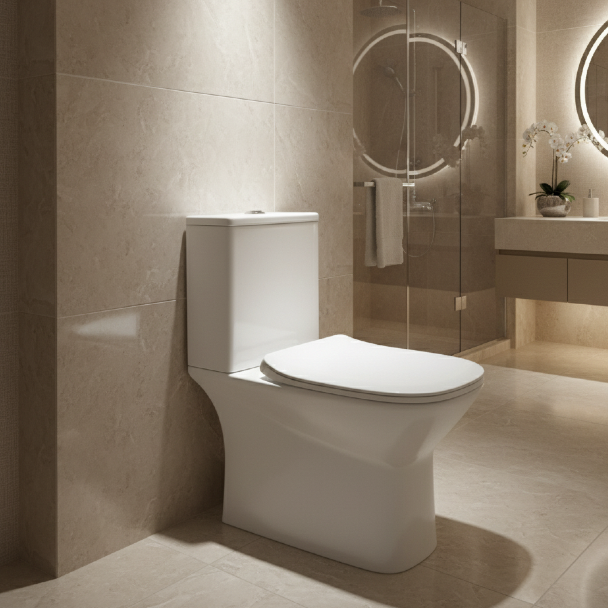 ONE PIECE COMMODE-S0977