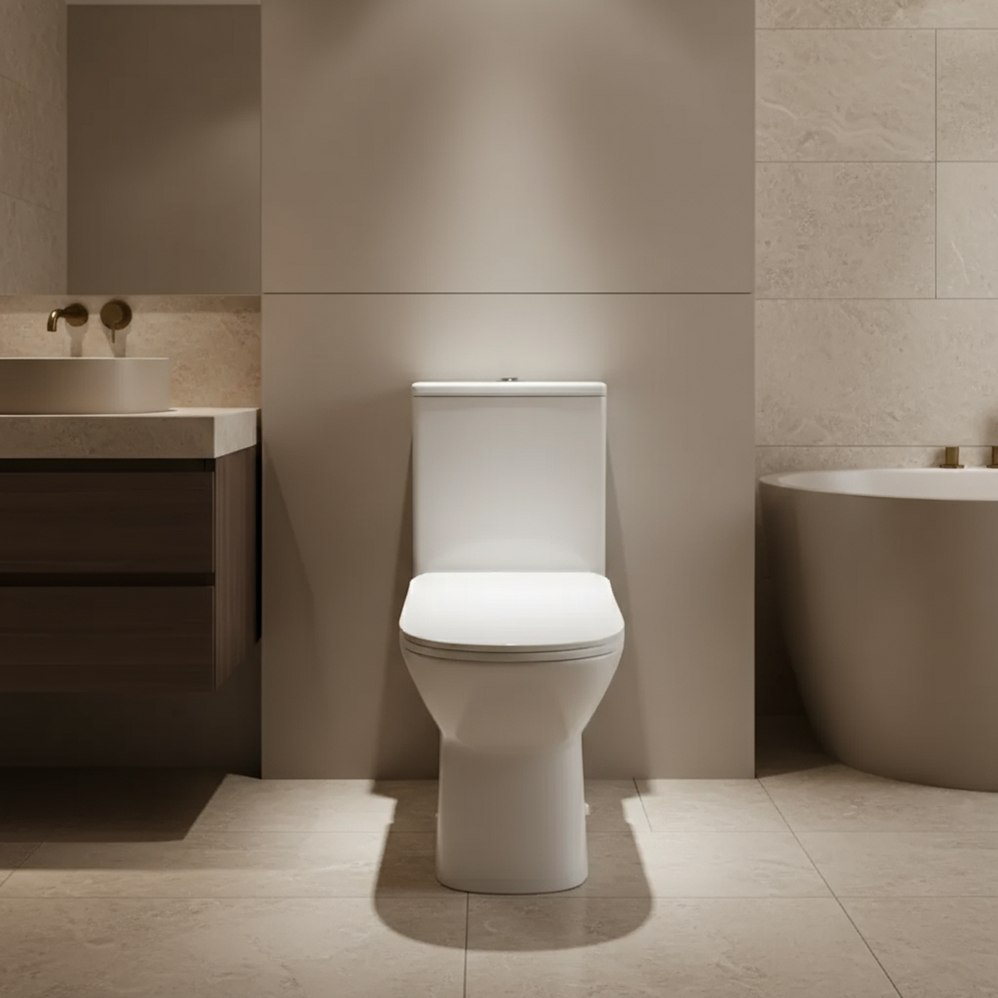 ONE PIECE COMMODE-S0977