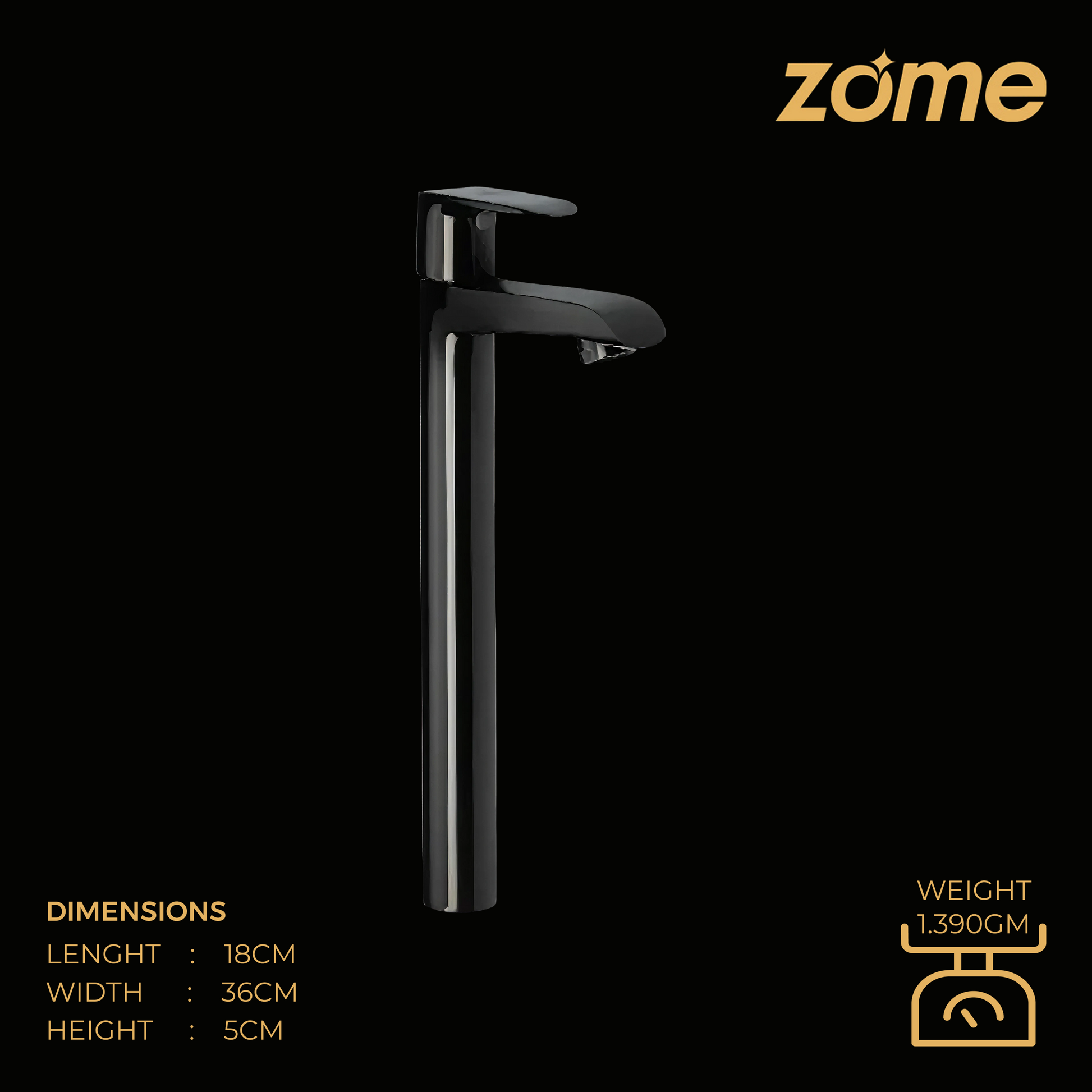 TALL PILLAR COCK-F0838