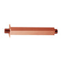 200 mm brass ceiling shower arm in rose gold
