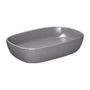 Crystal table top basin in fossil grey