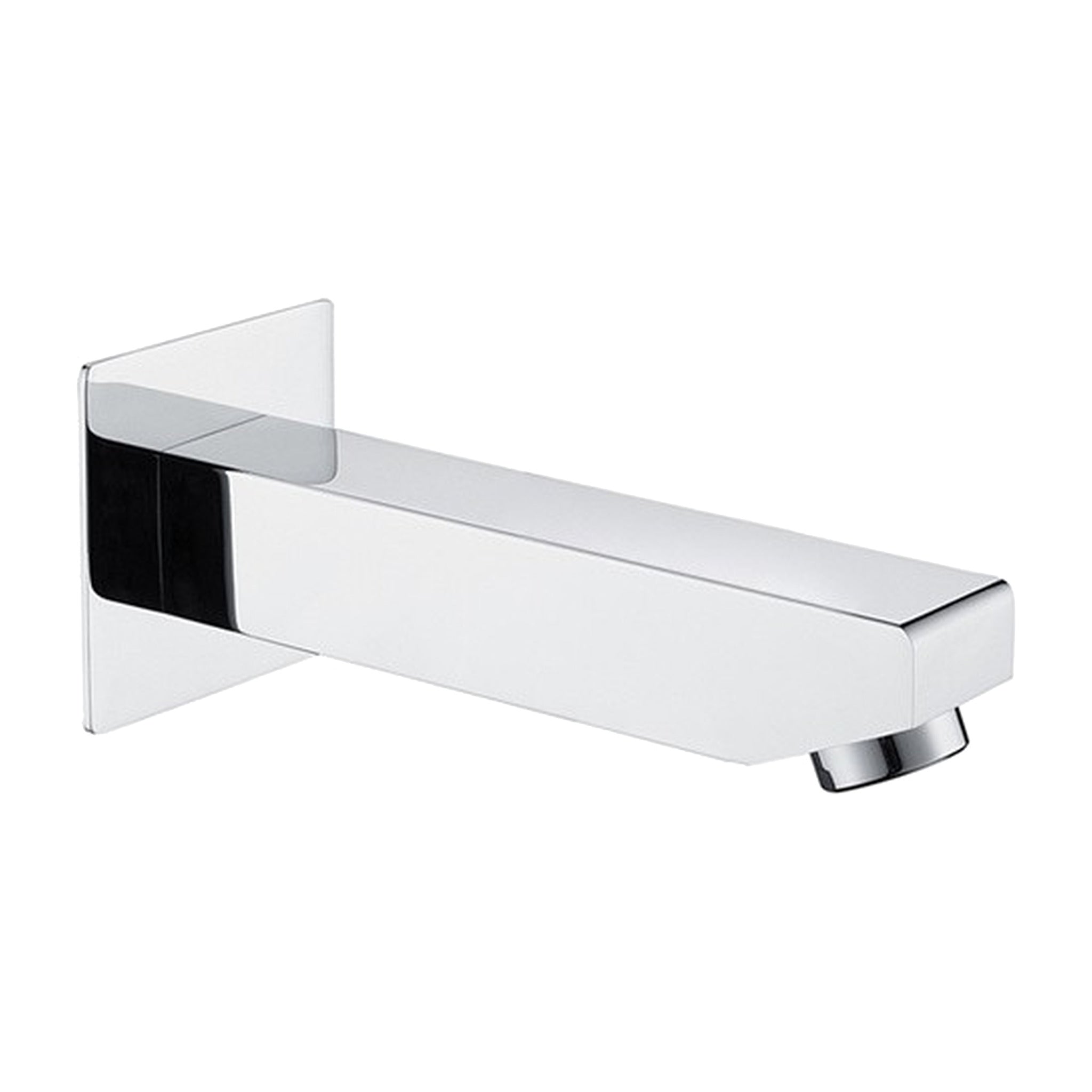 Elvio brass bath spout in chrome