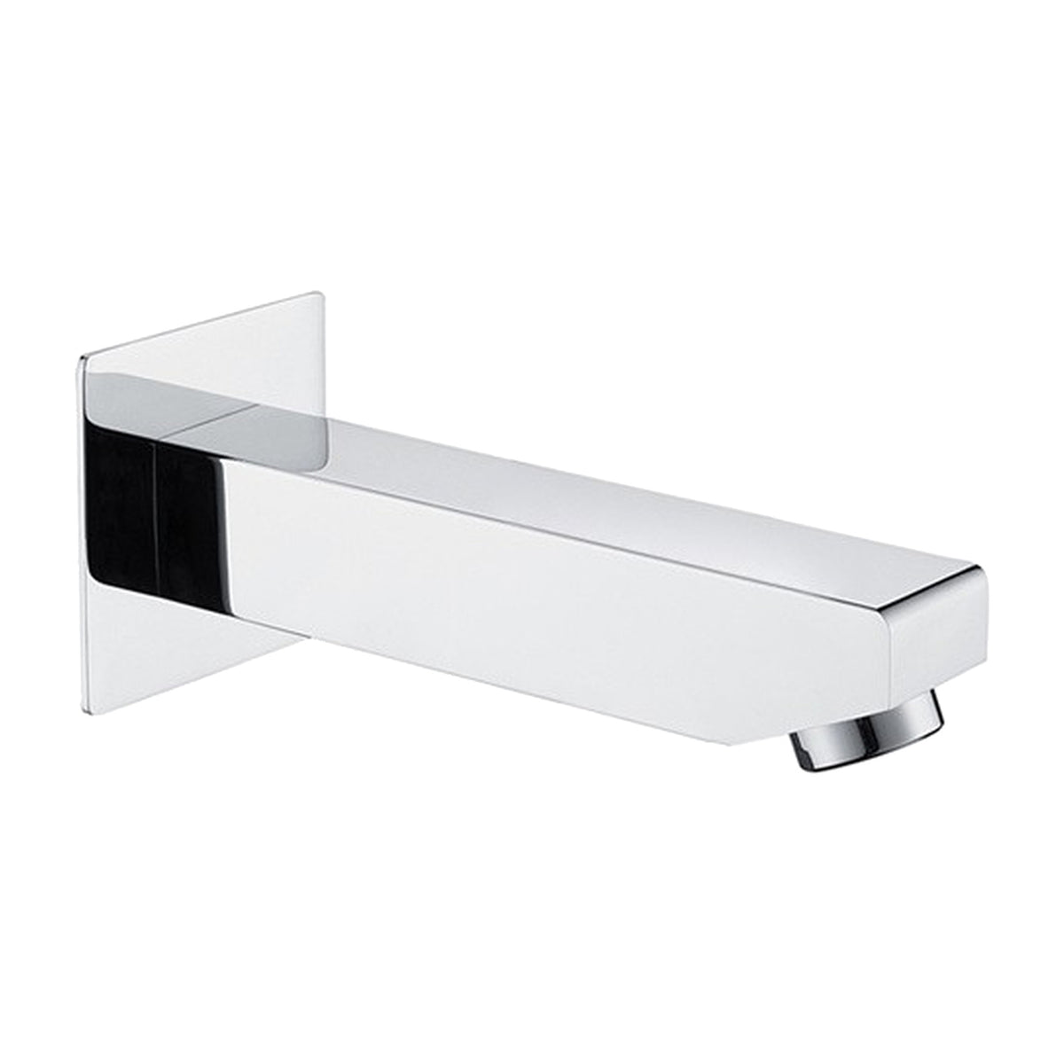 Elvio brass bath spout in chrome