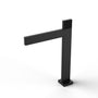Iris 12-inch single lever basin mixer in matt black