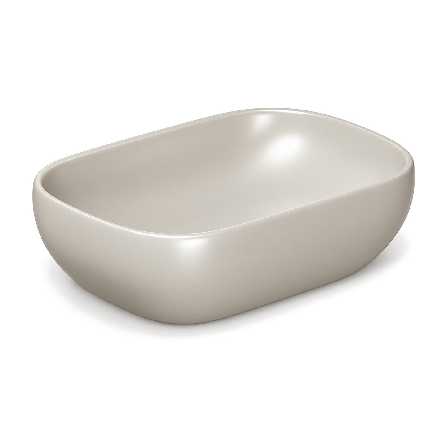 Orbit table top basin in shark grey