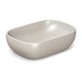 Orbit table top basin in shark grey