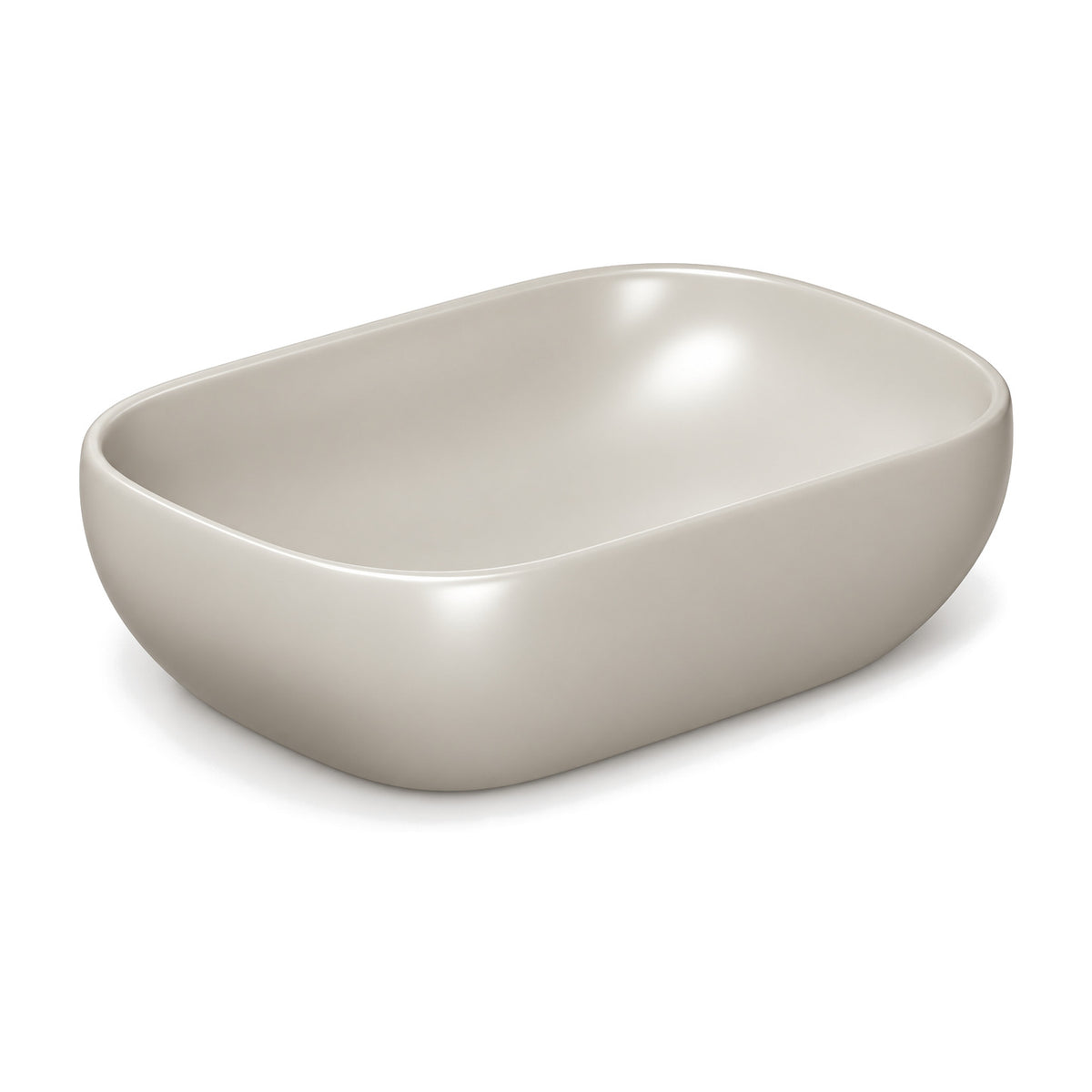 Orbit table top basin in shark grey