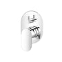 Owell single lever concealed diverter exposed parts in chrome
