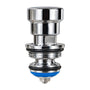 Chrome push cock spindle