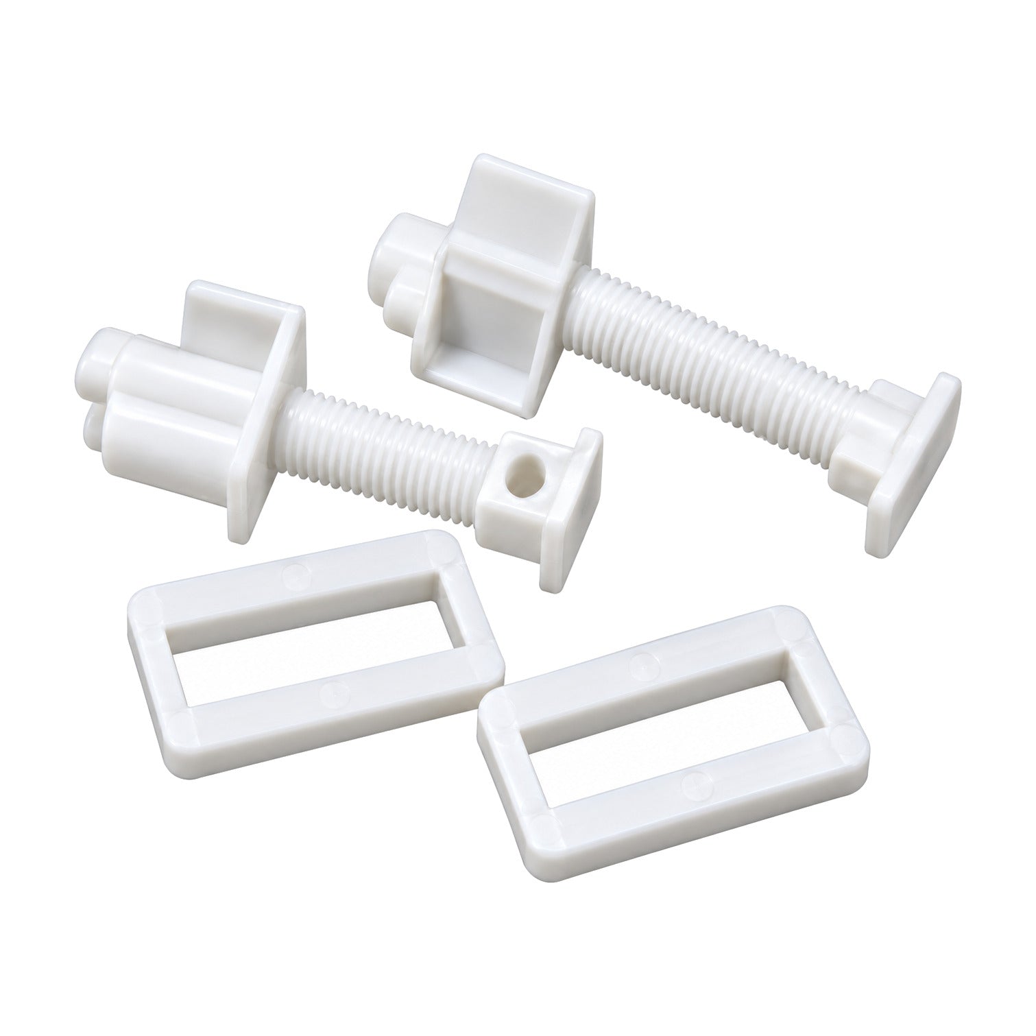 White regular seat cover hinges