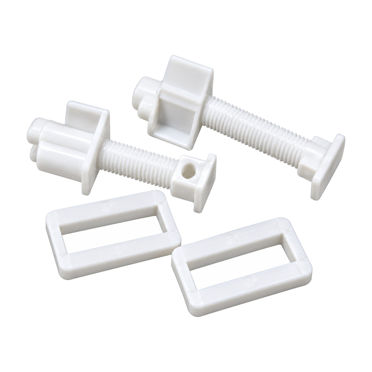 White regular seat cover hinges