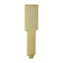 Rovix brass hand shower in brush gold