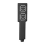 Rovix brass hand shower in matt black