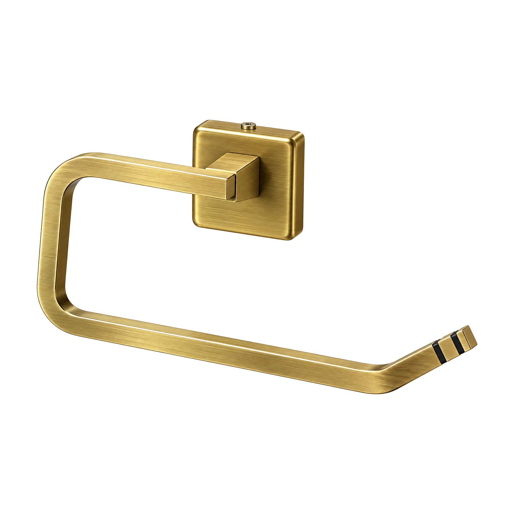 Sapun napkin ring in antique gold