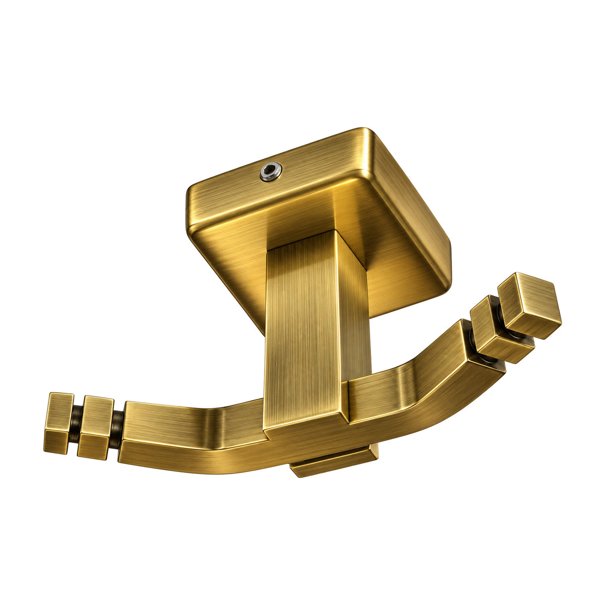Sapun robe hook in antique gold