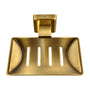 Sapun soap dish in antique gold