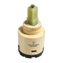 Cartridge for a single lever concealed wall-mounted basin mixer