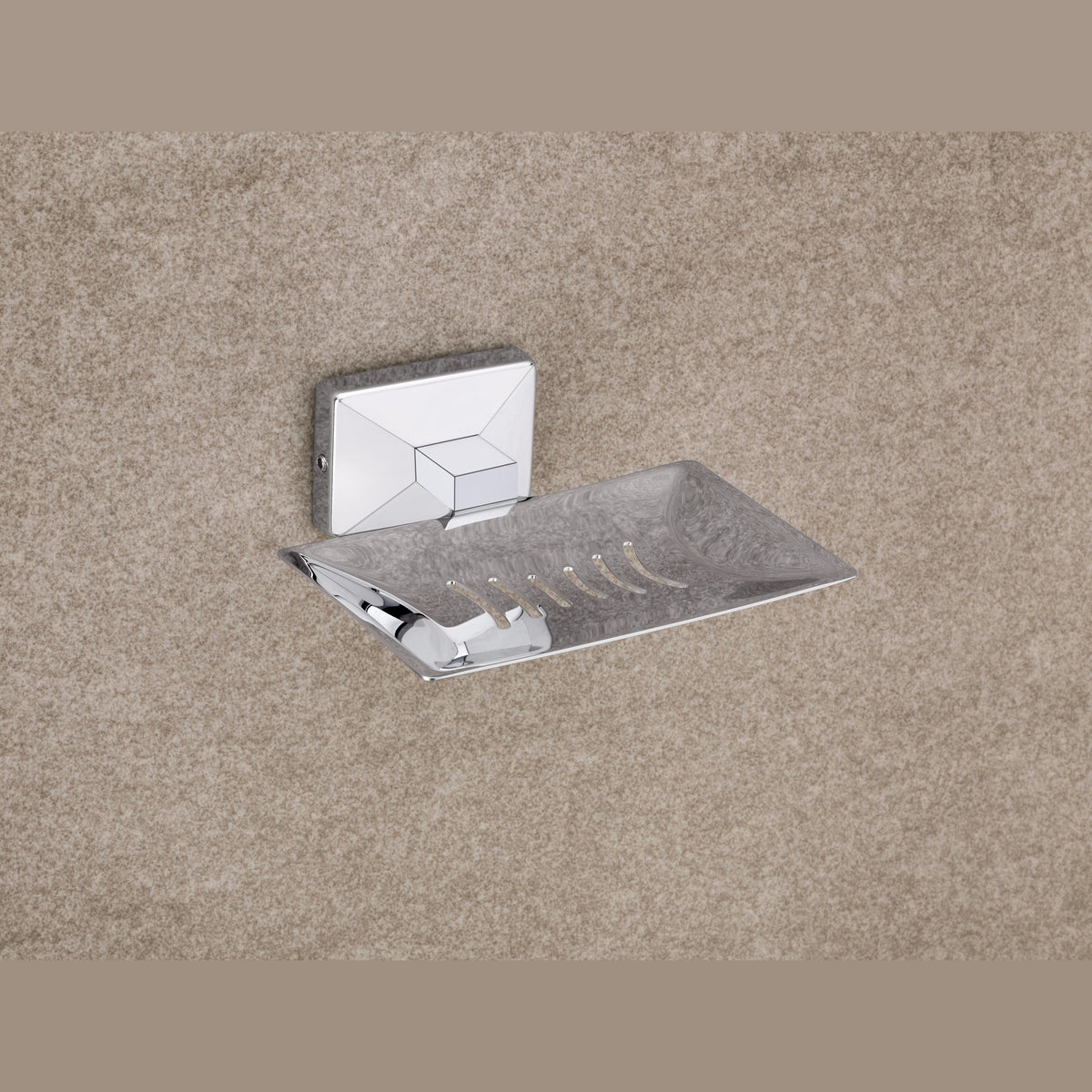SPARK SOAP DISH CHROME-B1885