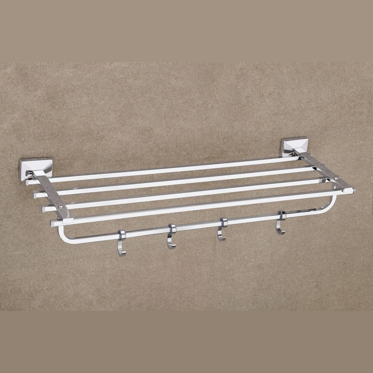 SPARK TOWEL RACK 600MM CHROME-B1889