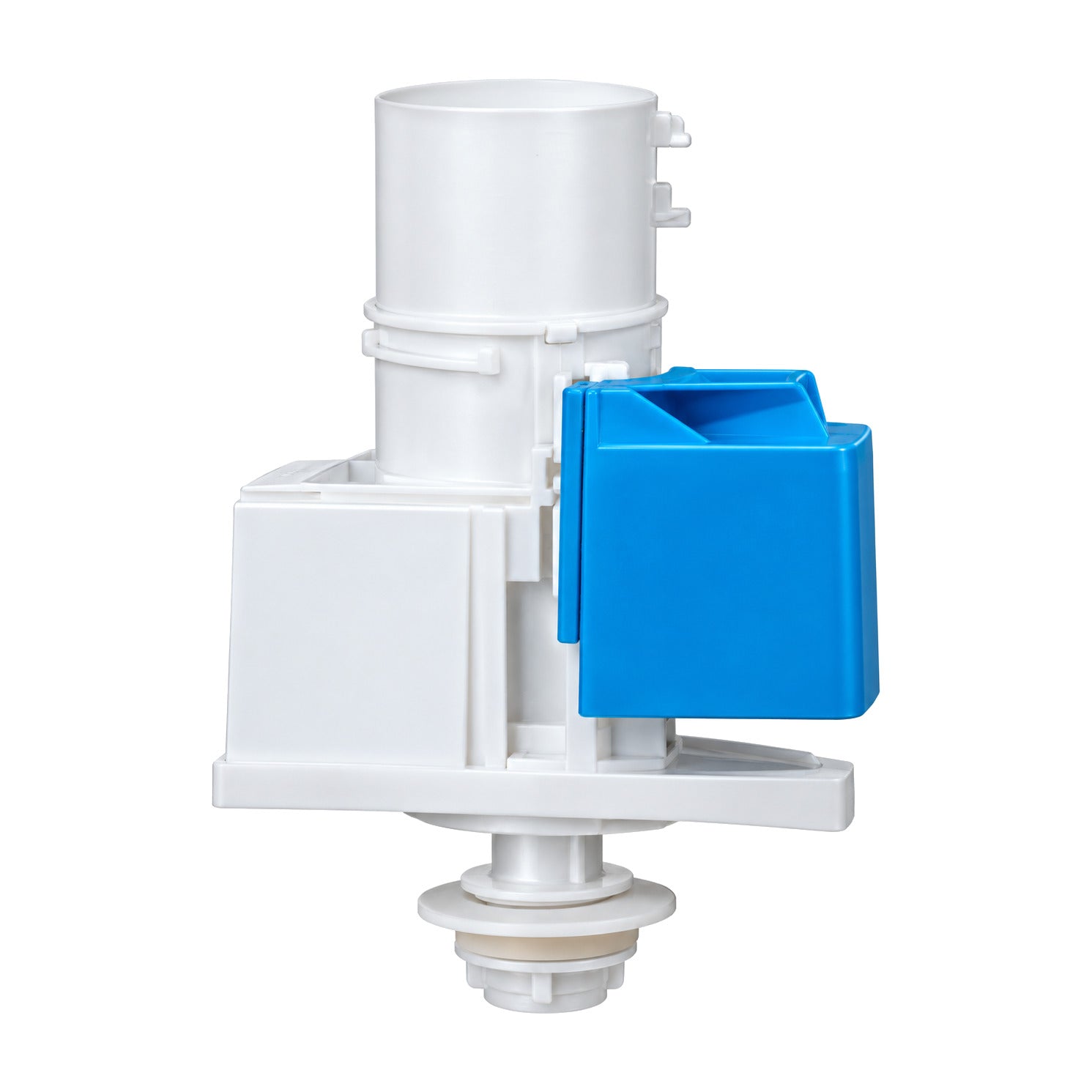 White syphon set for a concealed tank